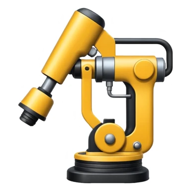 Een boor machine een trilboor sticker