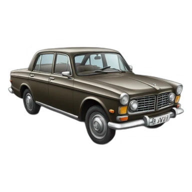 Gaz 24 Russian sedan sticker