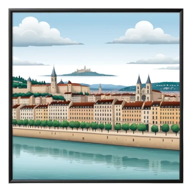 Lyon sticker