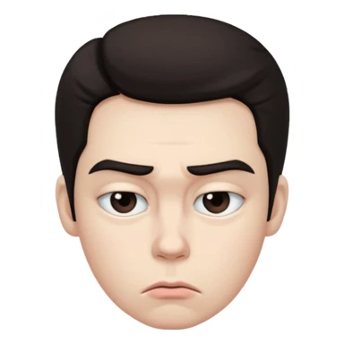 Personne qui boude  sticker