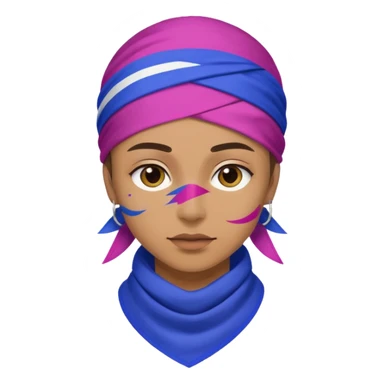 Bandera bisexual  sticker