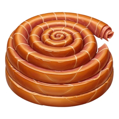 Glazed ham sticker