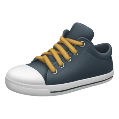 Shoes with feet sticker