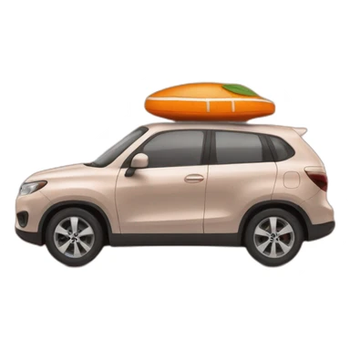 Sick Orange car sticker