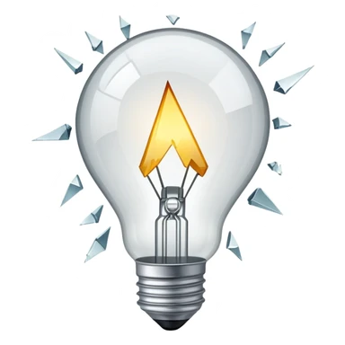 patlayan ampul sticker