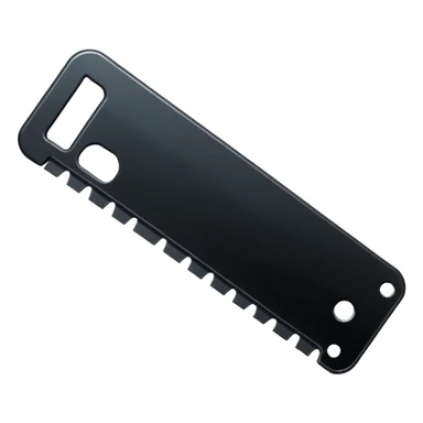 emo style razor blade sticker