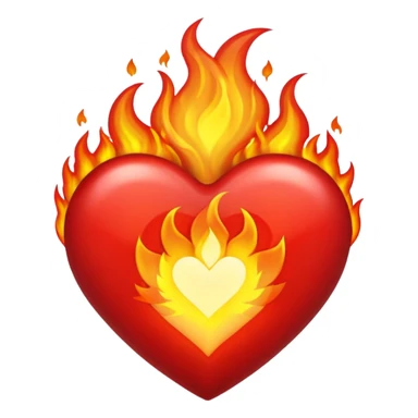 Heart of Fire sticker