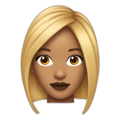 Rihanna qui boude sticker