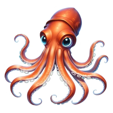 Giant Squid  sticker
