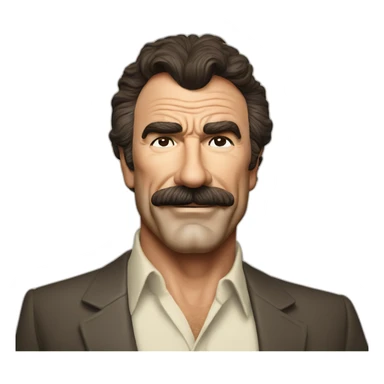 Tom selleck  sticker