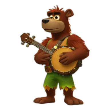 Banjo-kazooie sticker