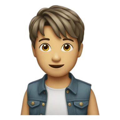 Petit garçon sticker