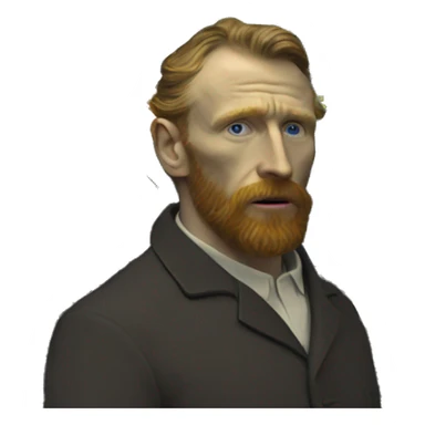 Van Gogh's Starry Night vibe sticker