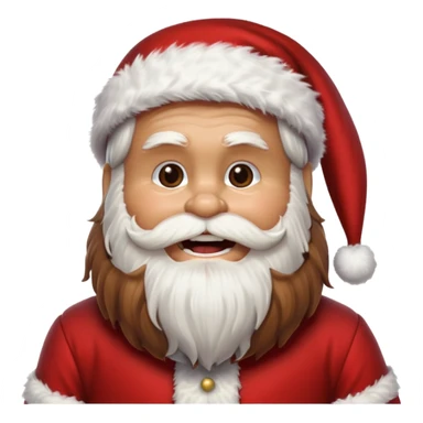 chewbacca santa sticker