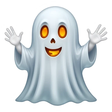 ghost halloween sticker