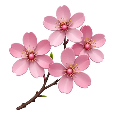 cherry blossom sticker