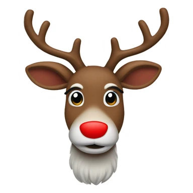 Rudolph The Red Nosed Reindeer  sticker