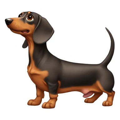 Weiner dog sticker