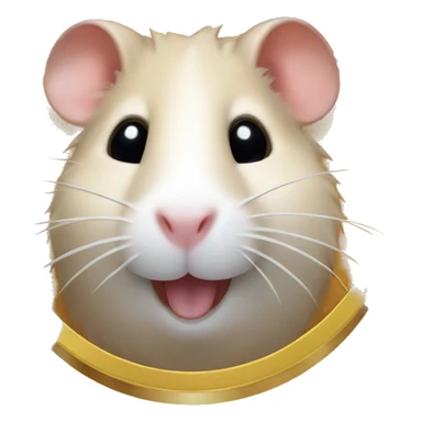 hamster coin sticker