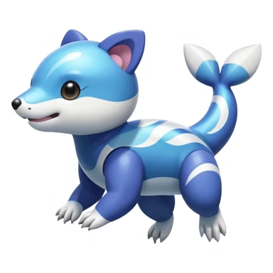 Palkia-Kyogre-Oshawott-Furret-fusion sticker