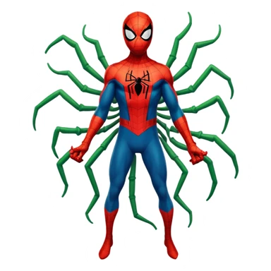 Spider-Man farting sticker