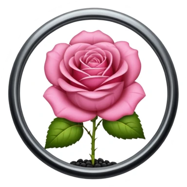 Un tamis avec des trous pour séparer des baies roses, des graines noires sticker