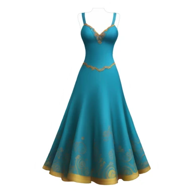 tango vestido celeste sticker