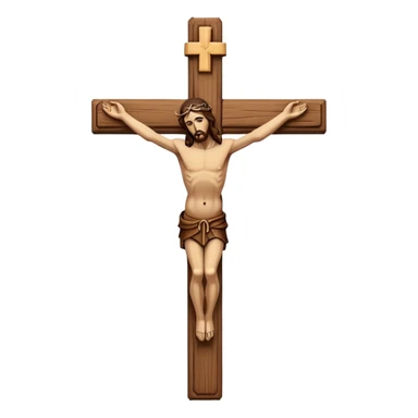 crucifix sticker