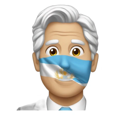 argentina president sticker