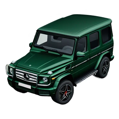 Dark green Mercedes g wagon sticker