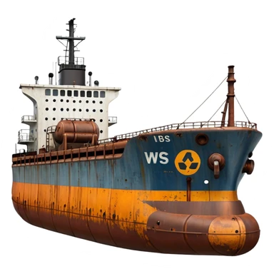 create an ultra realistic American oil tanker sticker