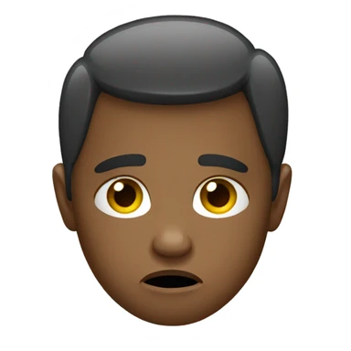 Crying salute sticker