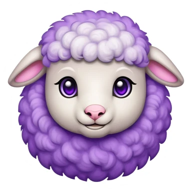 lamb dyeing hair sticker