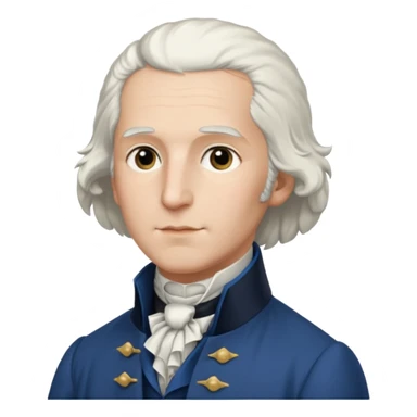 young george washington sticker