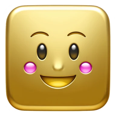 I need emoji "like" with a golden squarel  sticker