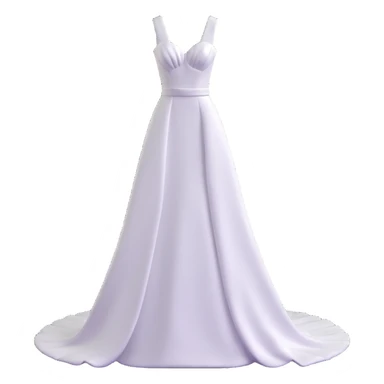 classic wedding dress sticker