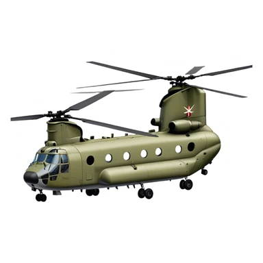 CH-47 Chinook Helicopter - boeing sticker