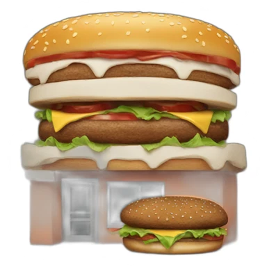 burger house sticker