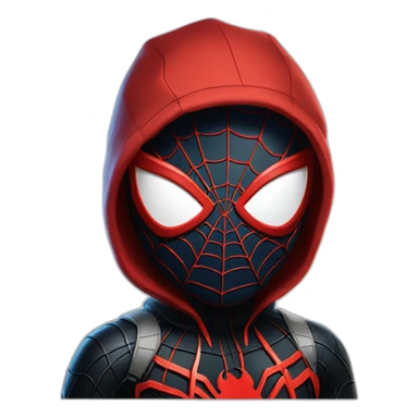 miles morales spiderman sticker