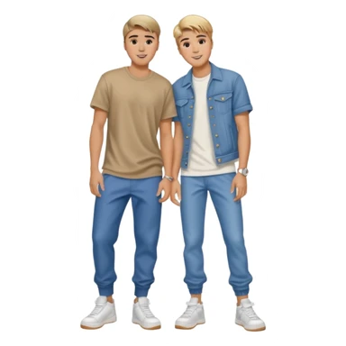 Justin bieber et hailey bieber  voir tous le corps  sticker