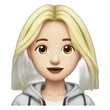 billie elish sticker