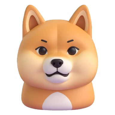 shiba inu, sad sticker