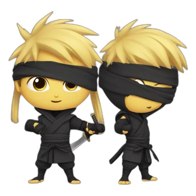 Ninja kidz sticker