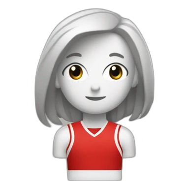 Cúcuta deportivo con camiseta rojo y negra sticker