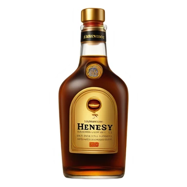 Small Bottle of Hennessy  sticker