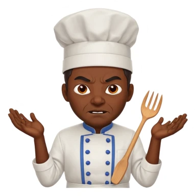 LUCIFER CHEF DEVIL ATTITUDE sticker