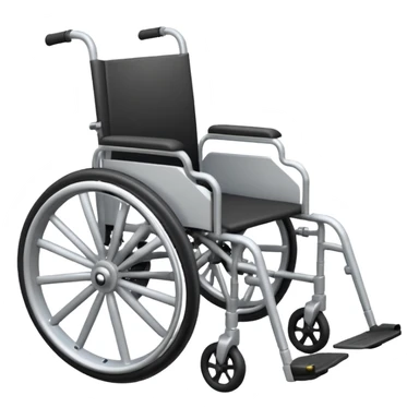 emoji of white wheelchair sticker