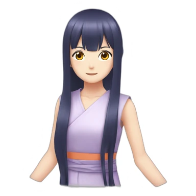 Hinata Hyûga sticker