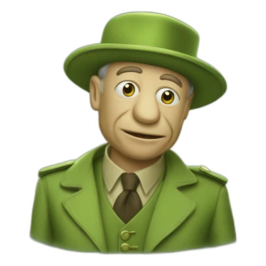 Kermit picard sticker