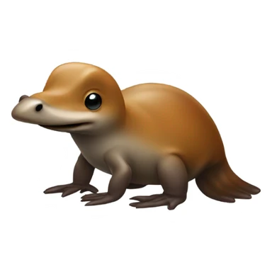 Platypus on shrooms sticker